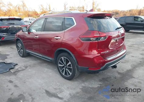 2019 Nissan Rogue Sl z USA, uszkodzony, nr VIN 5N1AT2MV0KC791284